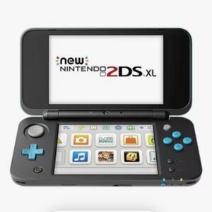Nintendo 2DS XL Handheld Console - Black and Turquoise